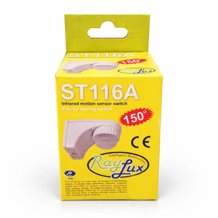 چشمی نور ST480A رایلوکس با نصب سقفی یا دیواری برای صرفهجویی در مصرف برق