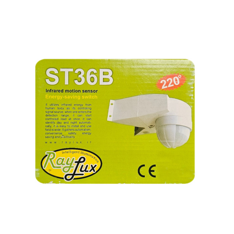 چشمی نور ST36B با قابلیت تشخیص نور محیط مناسب نصب در ساختمان و راهرو