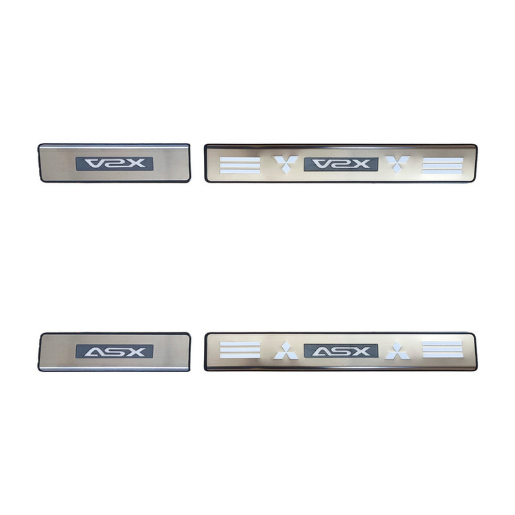 پادری LED دار میتسوبیشی با نورپردازی زیبا و طراحی فابریک برای رکاب خودرو
