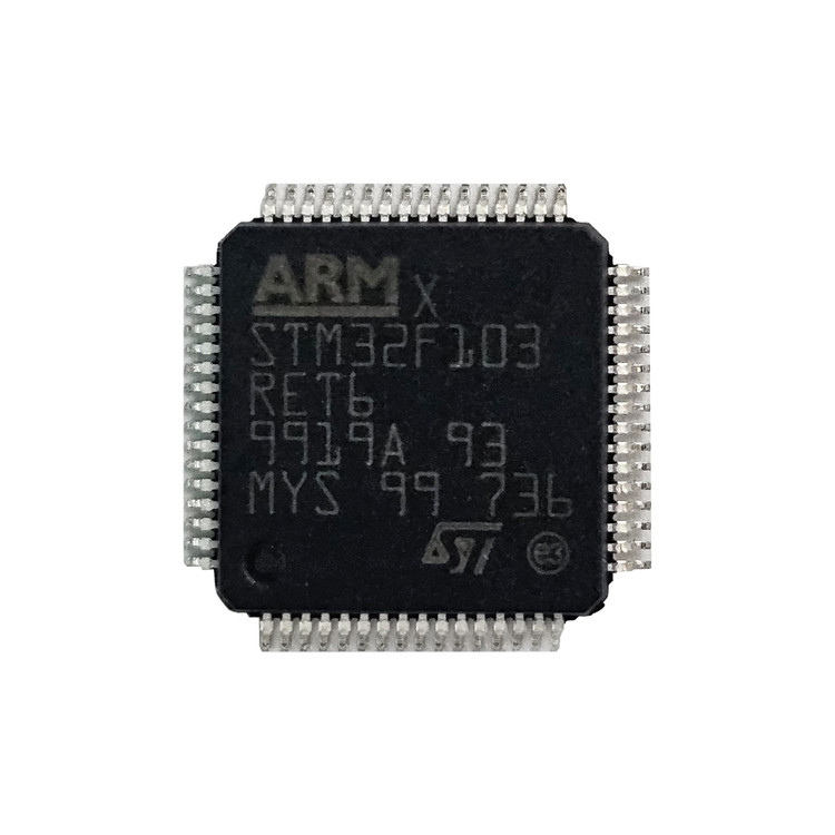 تراشه MCU مدل STM32F103 میکروکنترلر 32 بیتی ARM Cortex-M3 با حافظه Flash مناسب پروژههای الکترونیکی