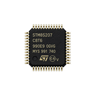 آیسی STM8S207C8T6 میکروکنترلر ۸ بیتی STMicroelectronics با حافظه Flash 64KB پکیج LQFP48