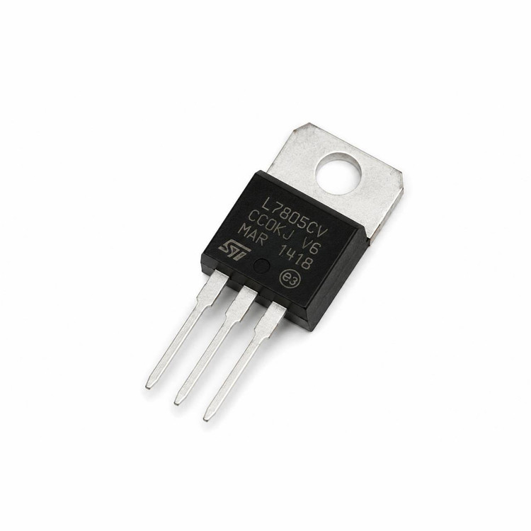 رگولاتور ولتاژ L7805CV خروجی 5 ولت 1.5 آمپر پکیج TO-220