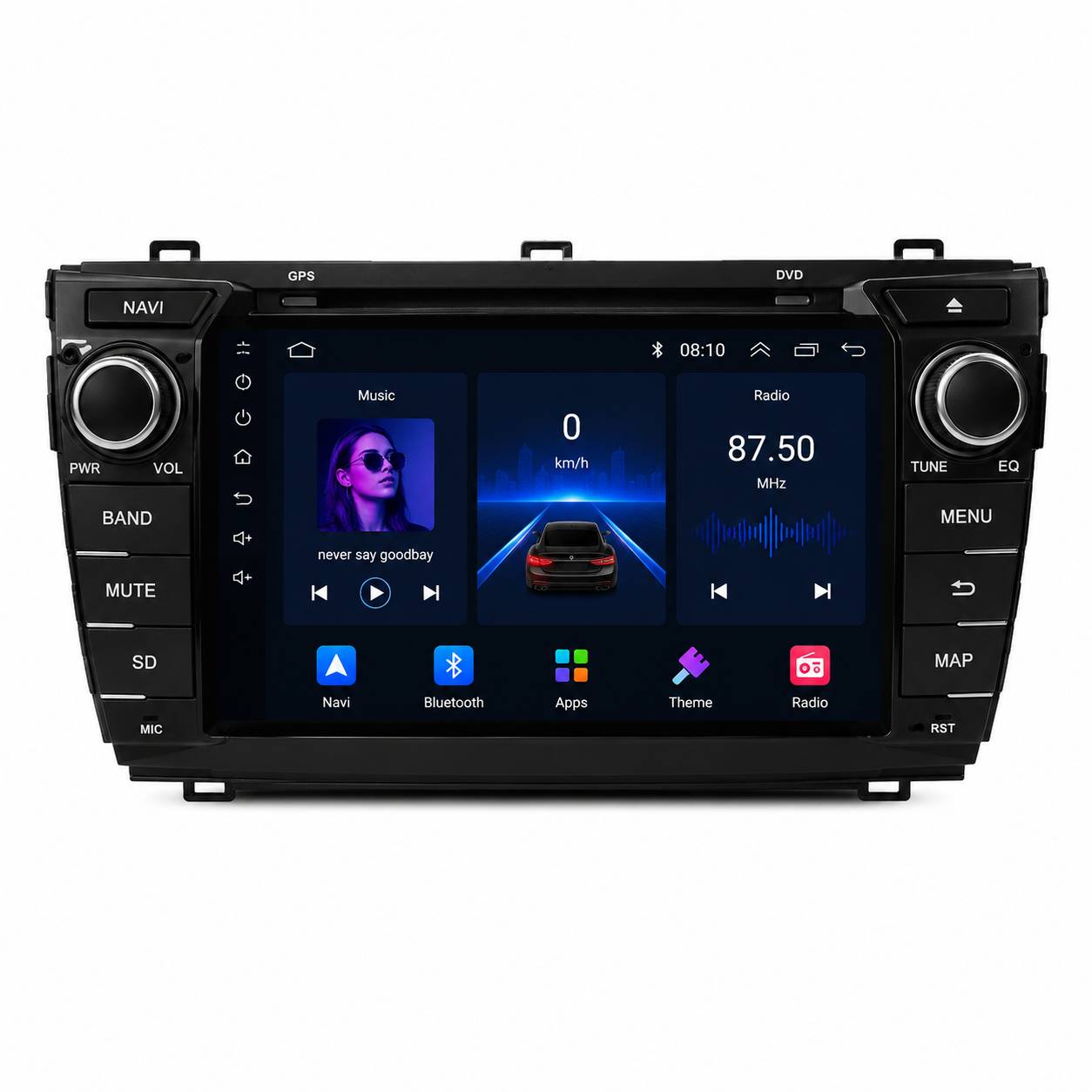 مانیتور اندرویدی تویوتا کرولا 2014 – Toyota Corolla 2014 Android Multimedia