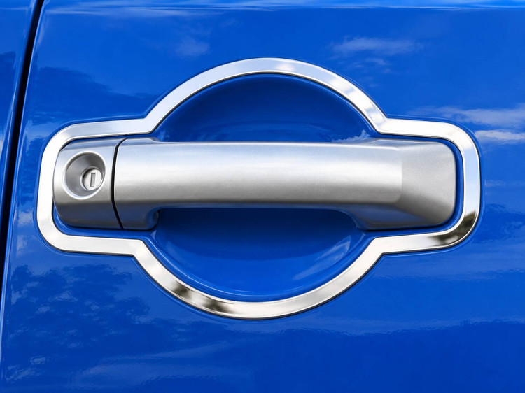 زه استیل دور دستگیره تویوتا اف جی کروزر FJ Cruiser
