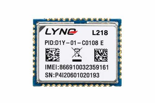 ماژول مخابراتی LYNQ L218 GSM GPRS GPS با پایههای نصب سطحی