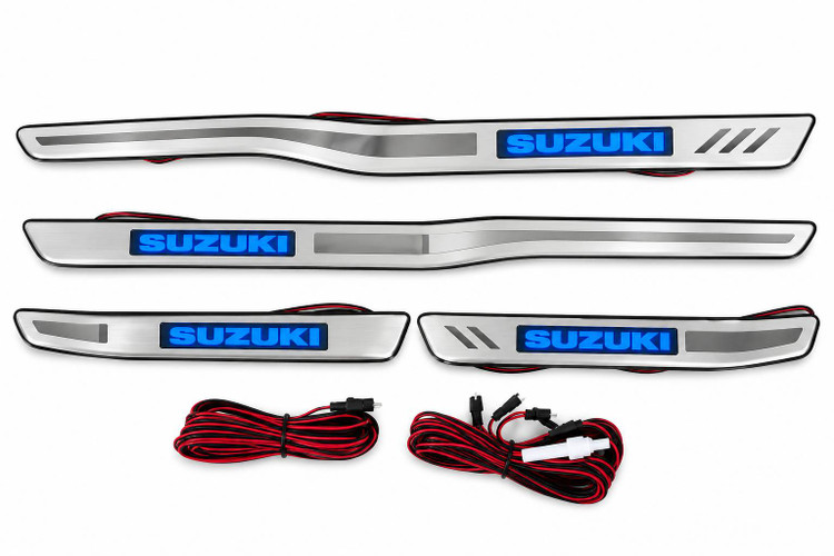 پارکابی استیل چراغدار LED سوزوکی گراند ویتارا وینبو با لوگوی نورانی SUZUKI