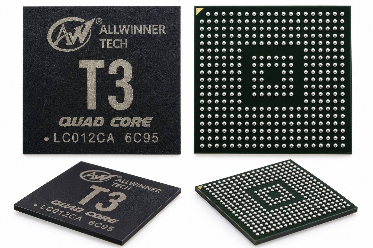 آی سی پردازنده چهار هسته ای Allwinner T3 با معماری ARM Cortex A7 و پکیج LFBGA468