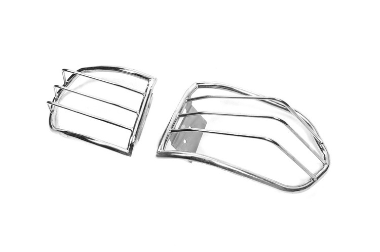 گارد چراغ عقب استیل تویوتا FJ Cruiser مدل ۲۰۰۷ تا ۲۰۲۲ برند وینبو ست دو عددی