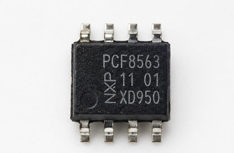 آیسی PCF8563 هشت پایه RTC ساعت و تقویم SMD